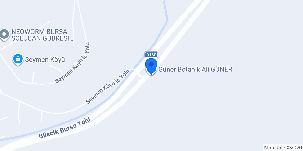 Güner Botanik Ali GÜNER konumu