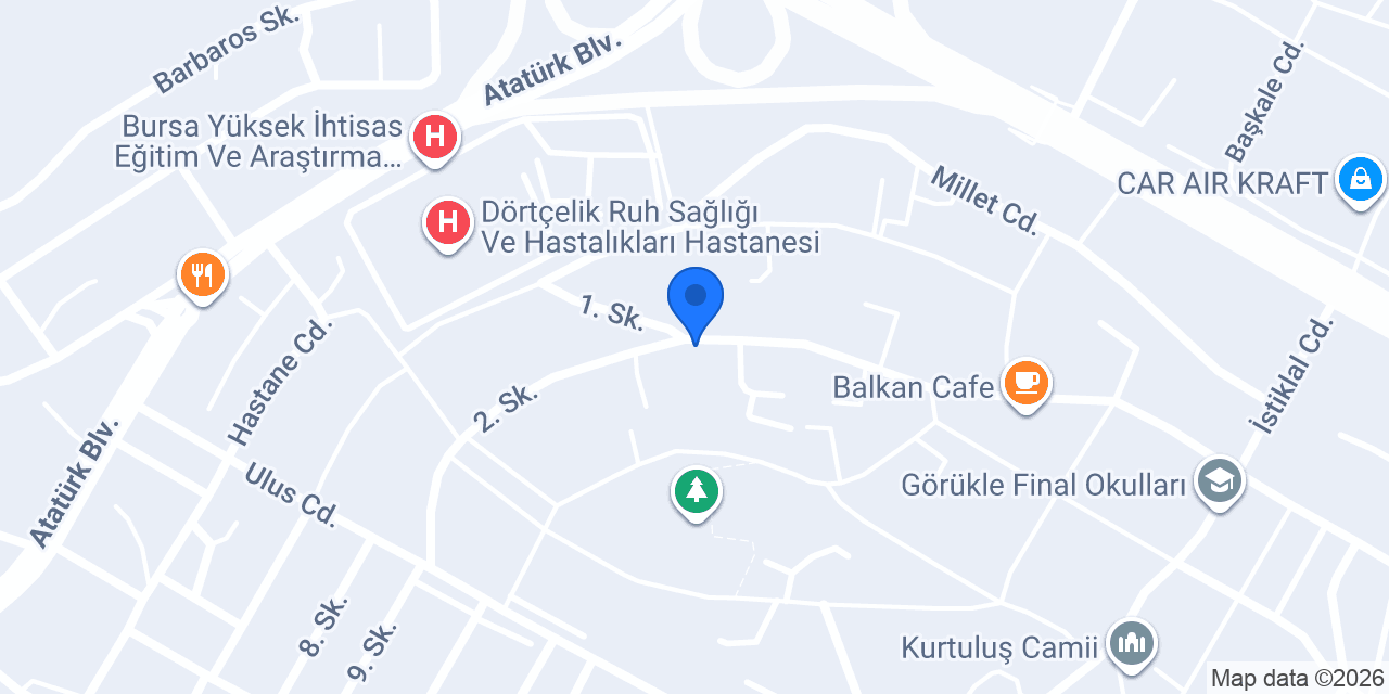 Diş Hekimi Süheyla Güler konumu