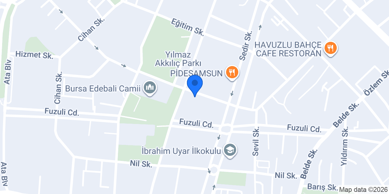 Ataevler Eczanesi konumu