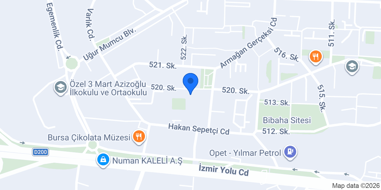 Diş Hekimi Nalan Güneş konumu