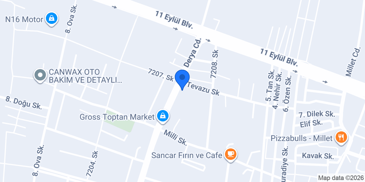 ARMERDENT Diş Kliniği konumu