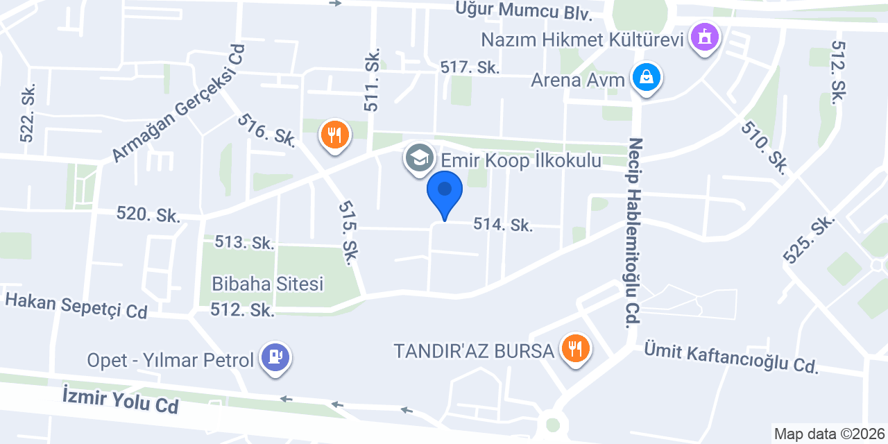 bursaviptasimacilik konumu
