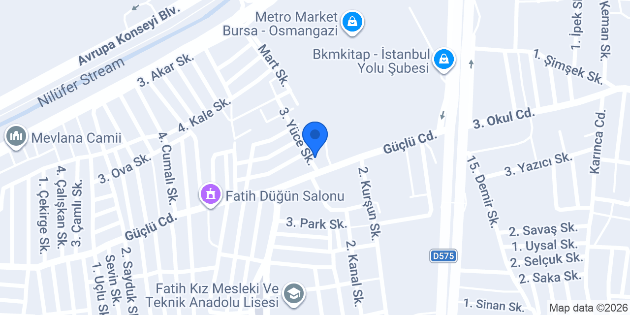 Usta El Toptan Satış konumu