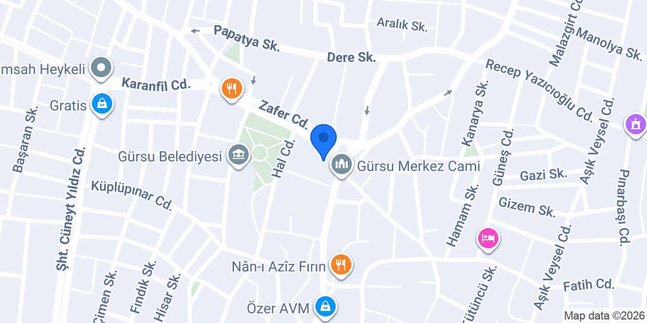 Merkez Ticaret konumu