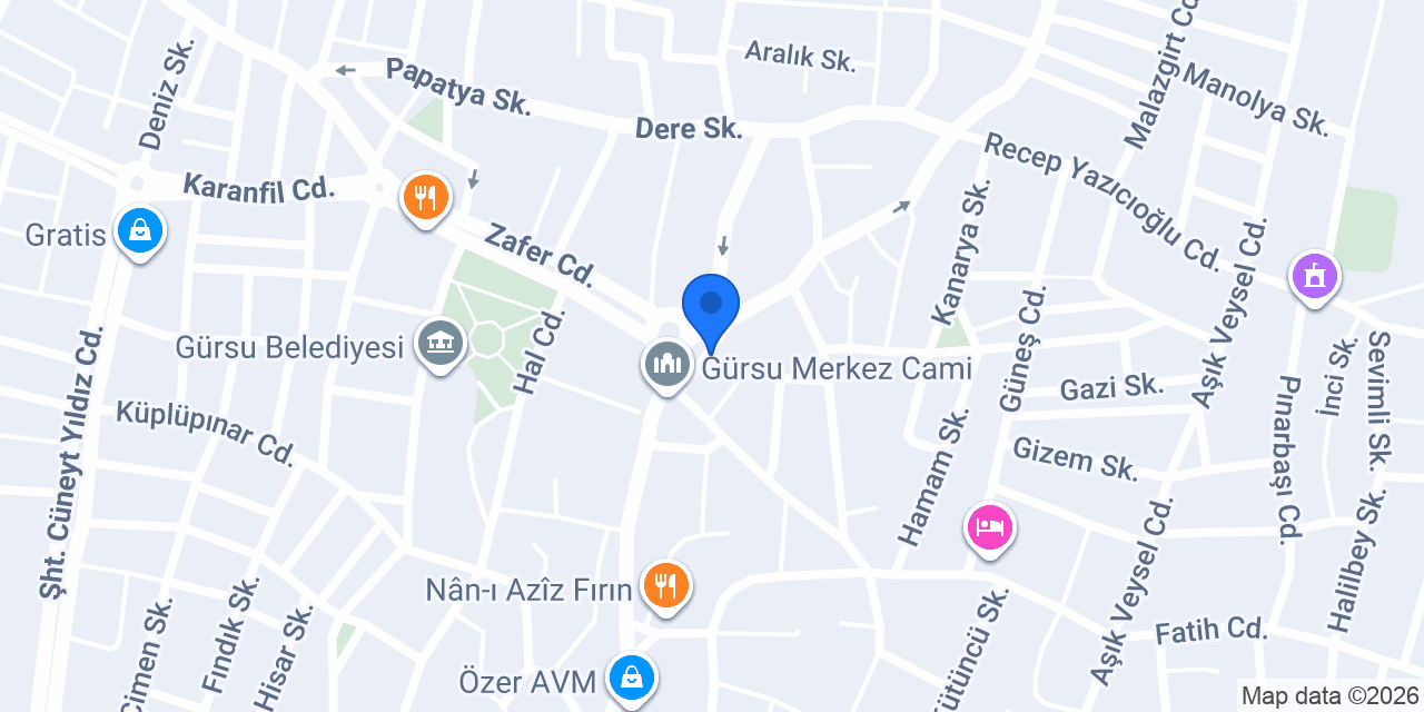 Asya Tandır Samsa konumu