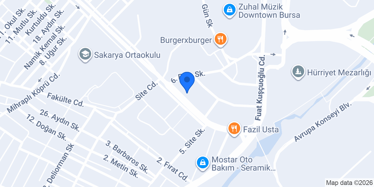 Diş Hekimi Mine ÇELİKYILMAZ TUĞCU konumu