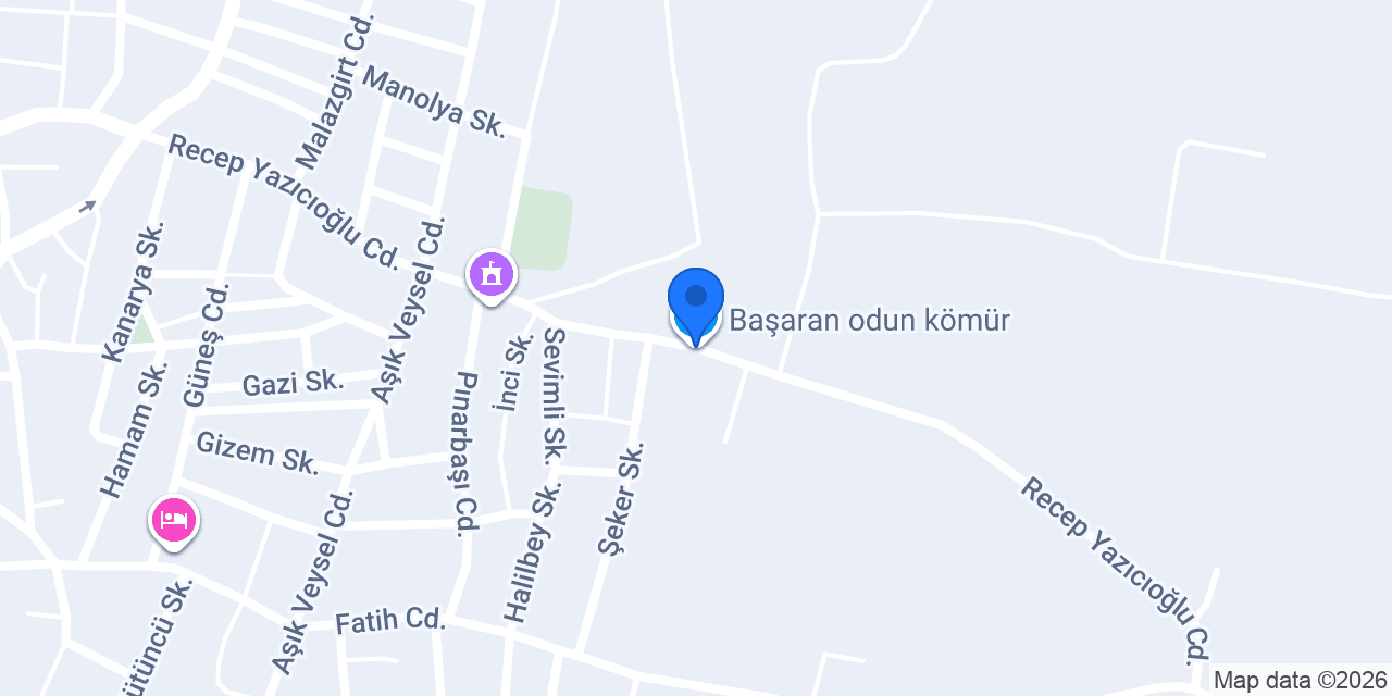 Başaran odun kömür konumu