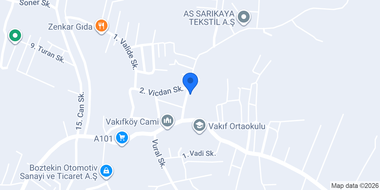 Gören Halı Yıkama konumu