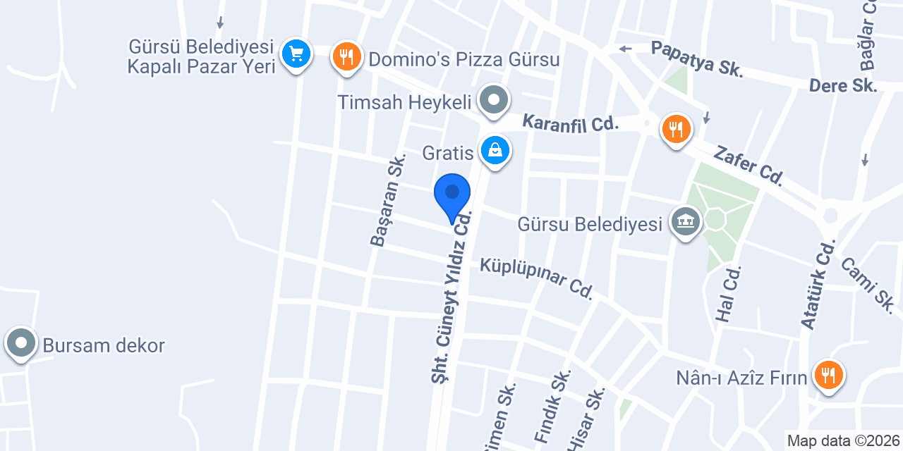 Diş Hekimi Ravşan Balabey konumu