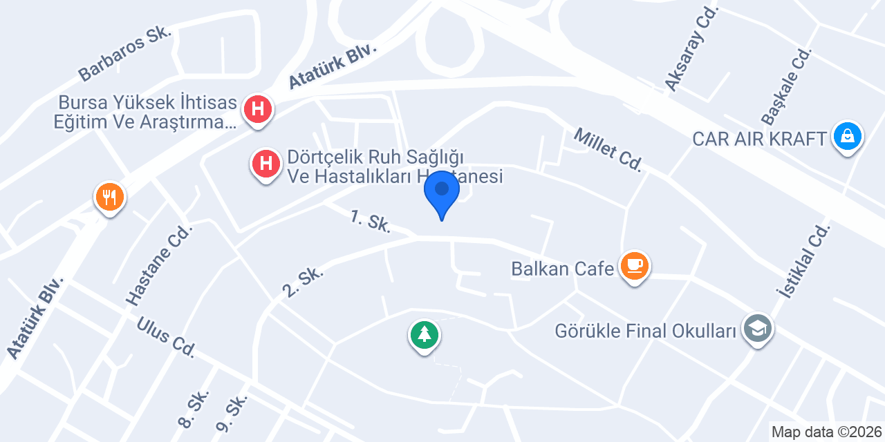 Yado Doğal Dondurma Kurtuluş konumu