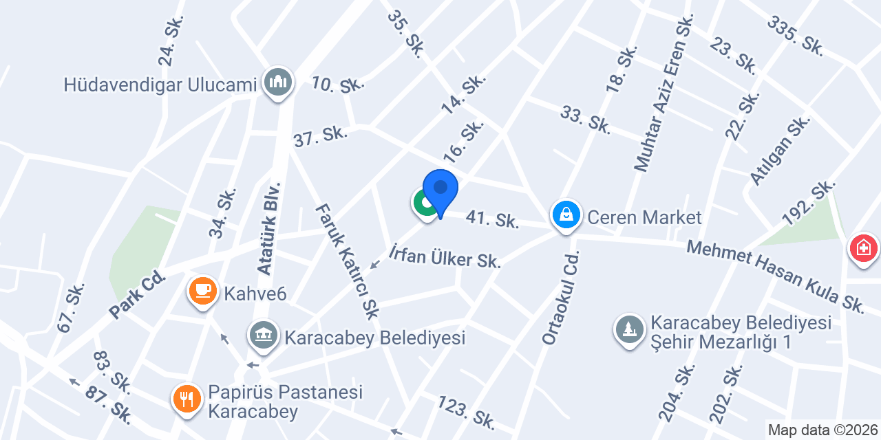 Ata Temizlik konumu