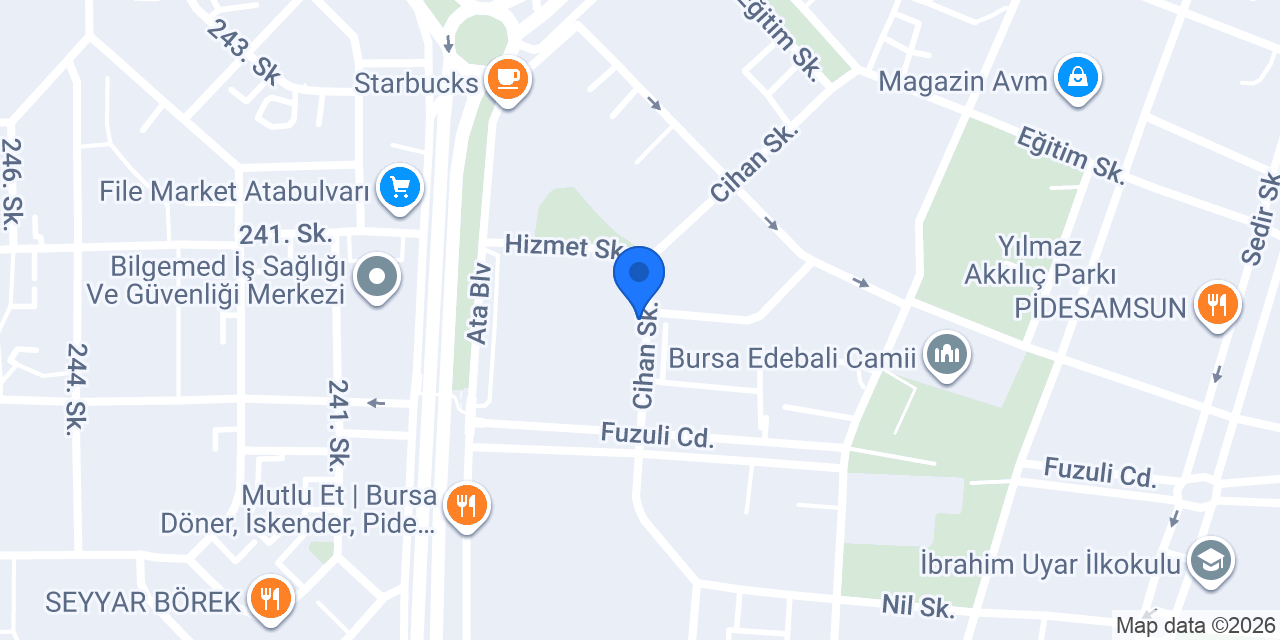 Birgül İnşaat konumu