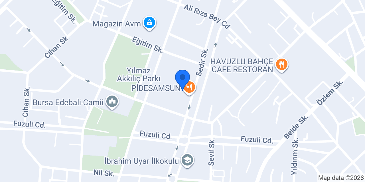 Onaltı Mimarlık İnşaat konumu