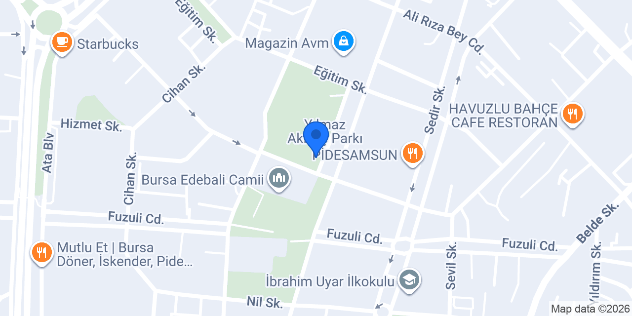 Ferhan et Ürünleri konumu