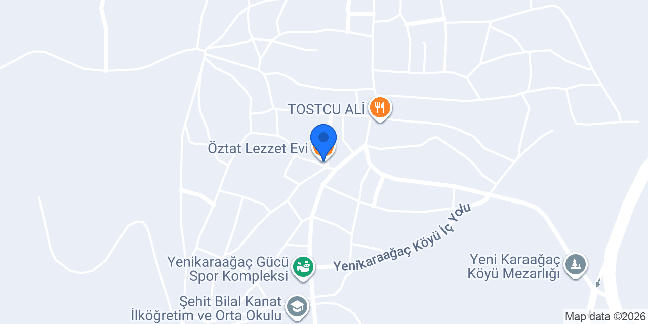 Öztat Lezzet Evi konumu