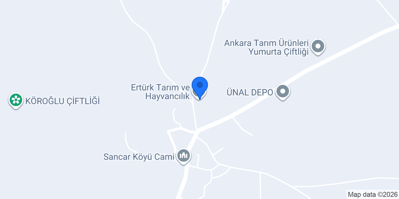 Ertürk Tarım ve Hayvancılık konumu