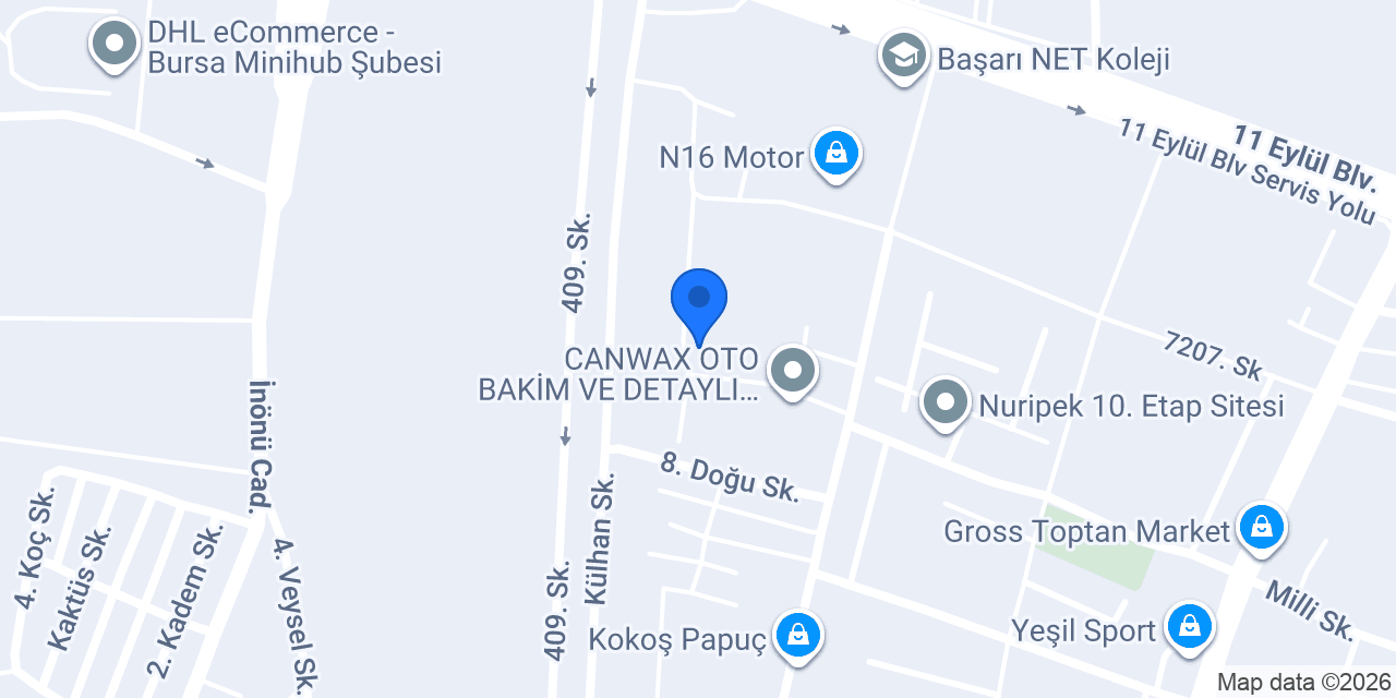 Korusu Millet Mahallesi Bayi konumu