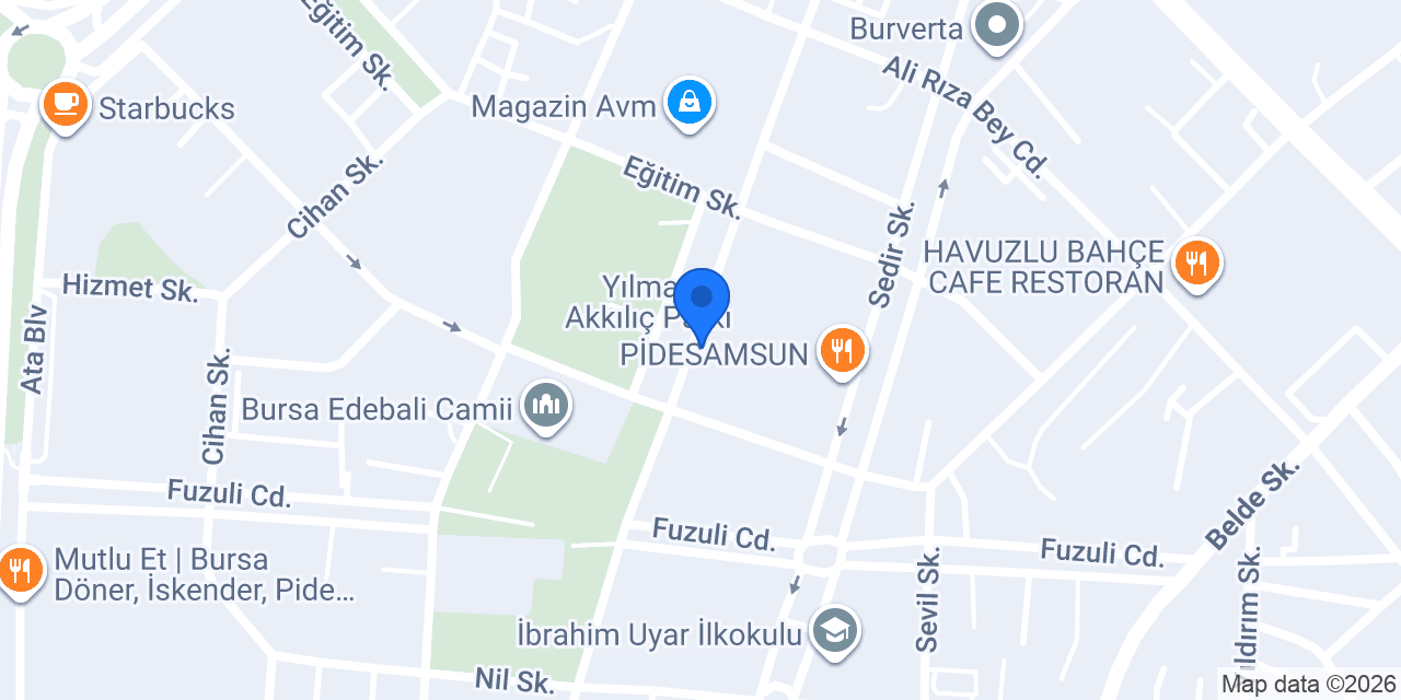 Aquashop konumu