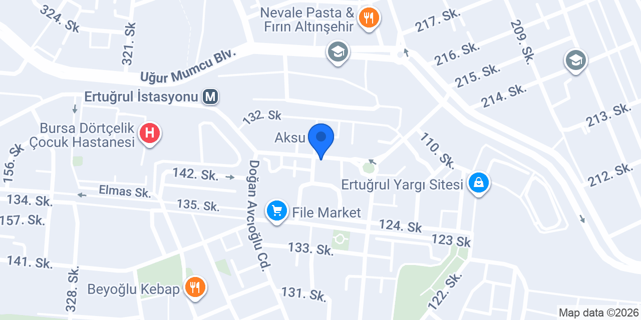 Touristica Özlüce konumu