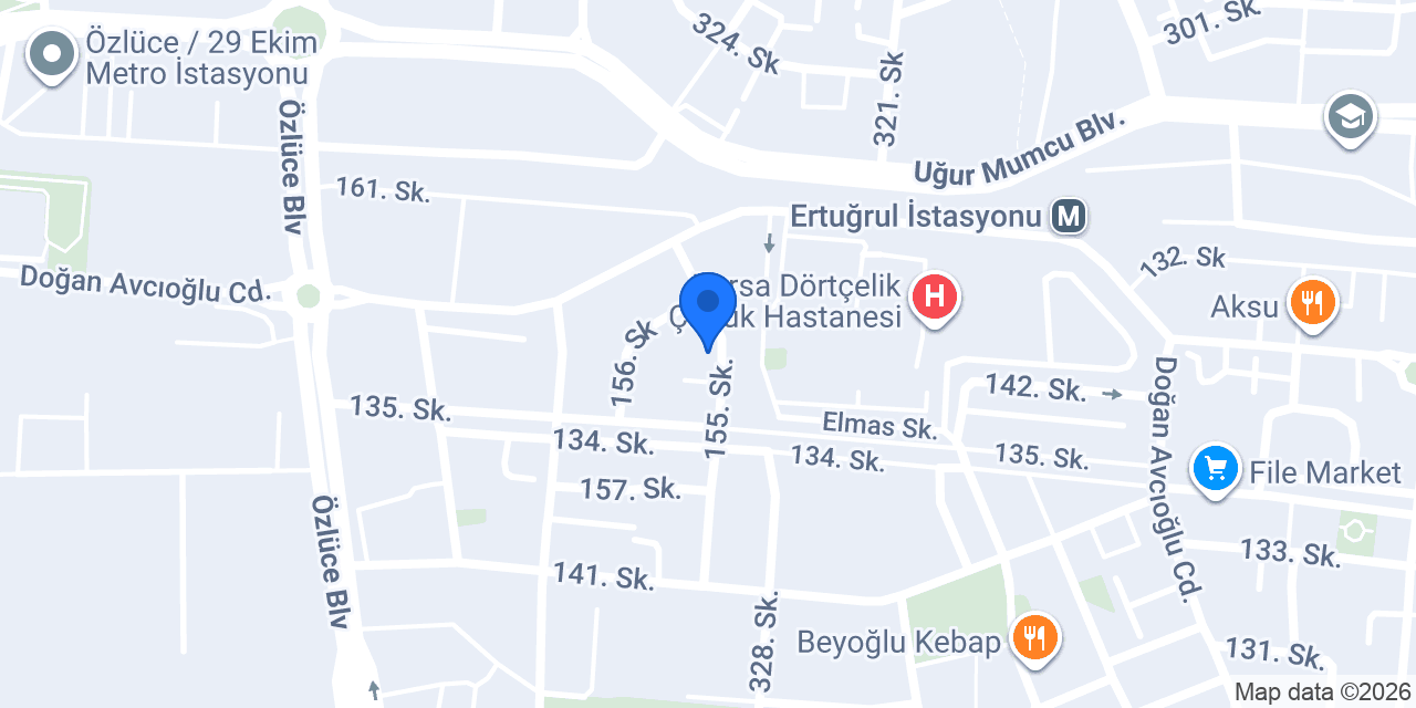Yeni Ada Optik konumu