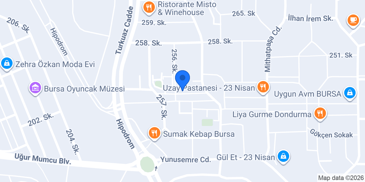 ATÖLYE MEZE konumu