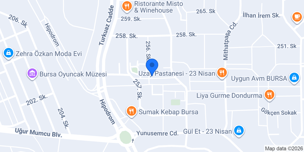Altın Psikoteknik konumu