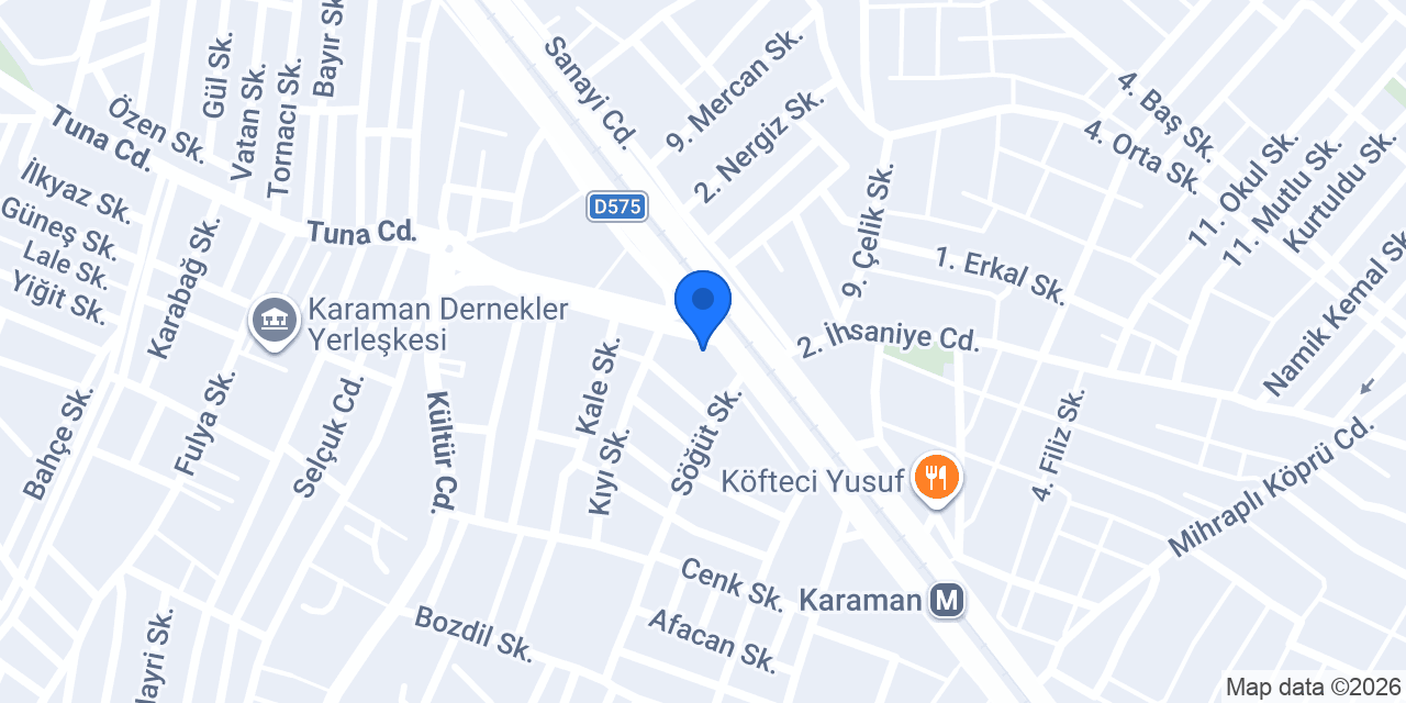 Has Halı | Mudanya Yolu Şubesi konumu