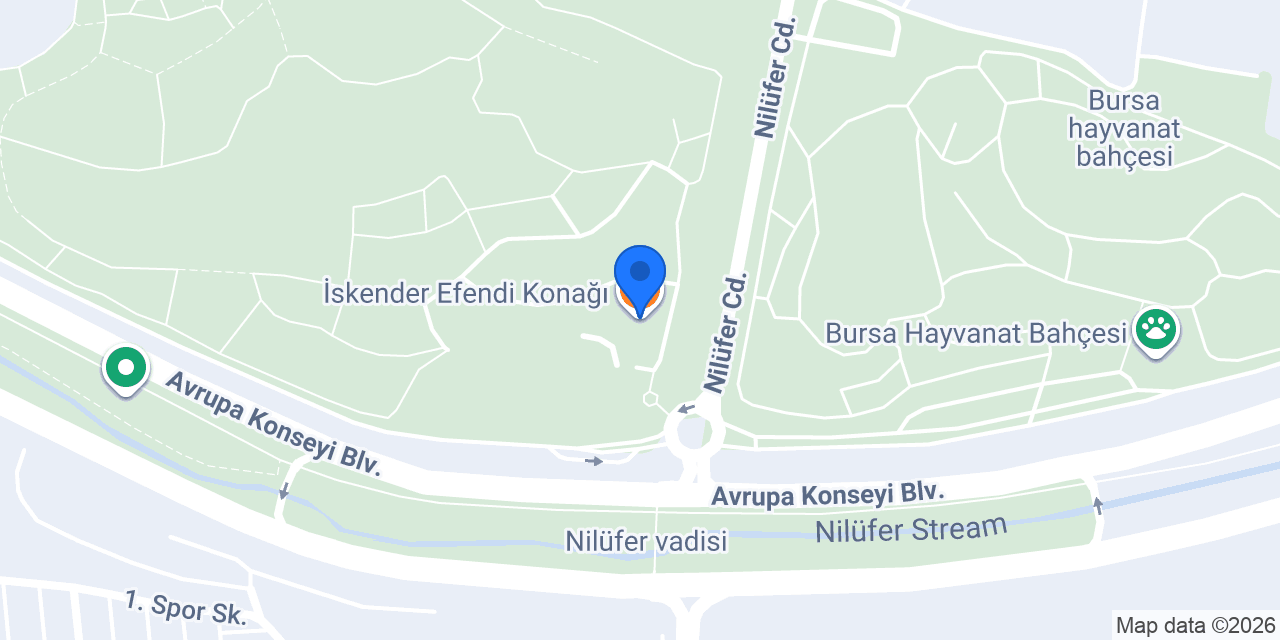 İskender Efendi Konağı konumu