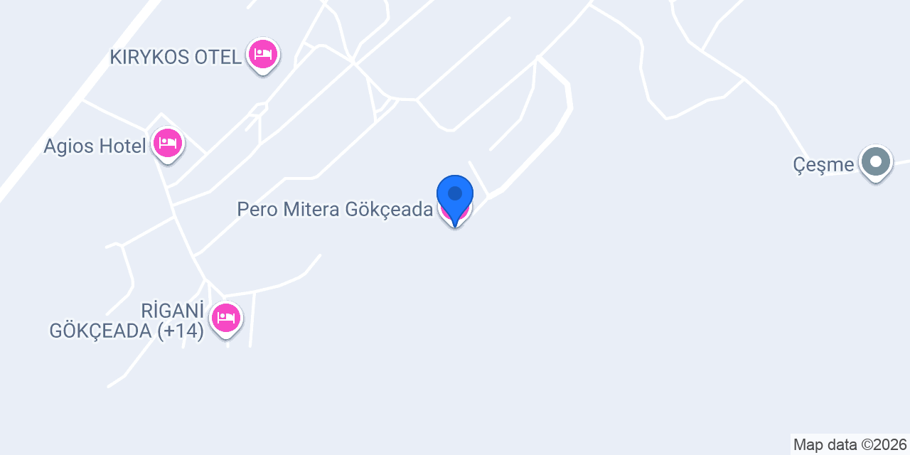 Pero Mitera Gökçeada konumu