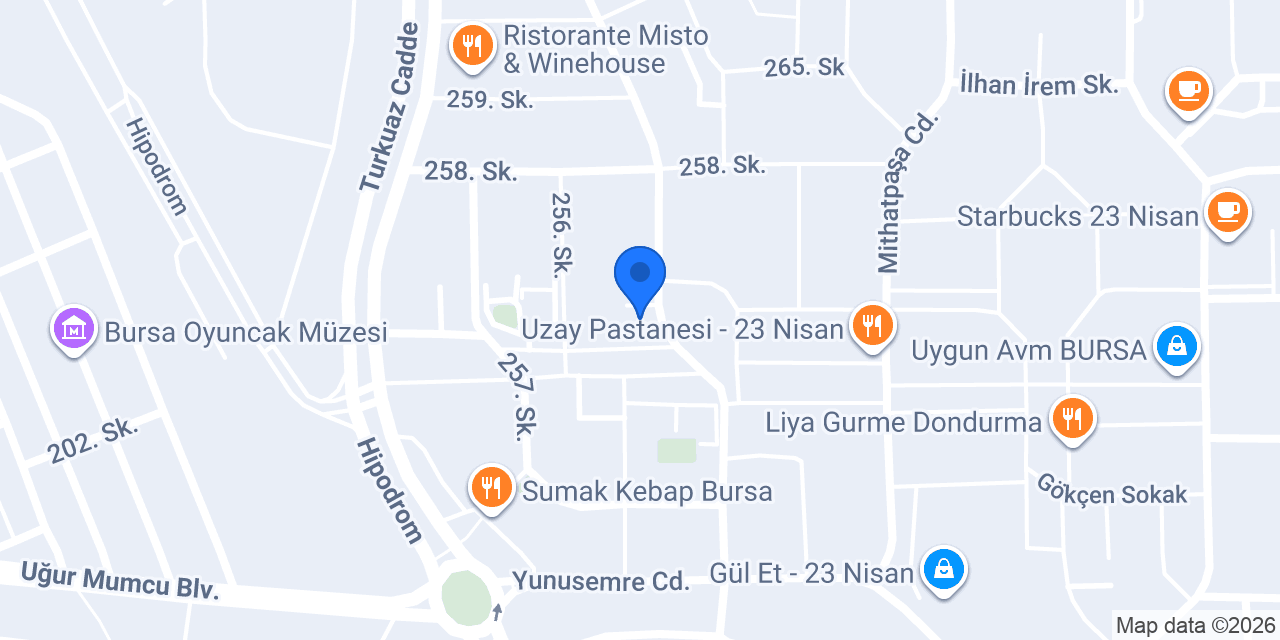Elit Erkek Kuaförü konumu