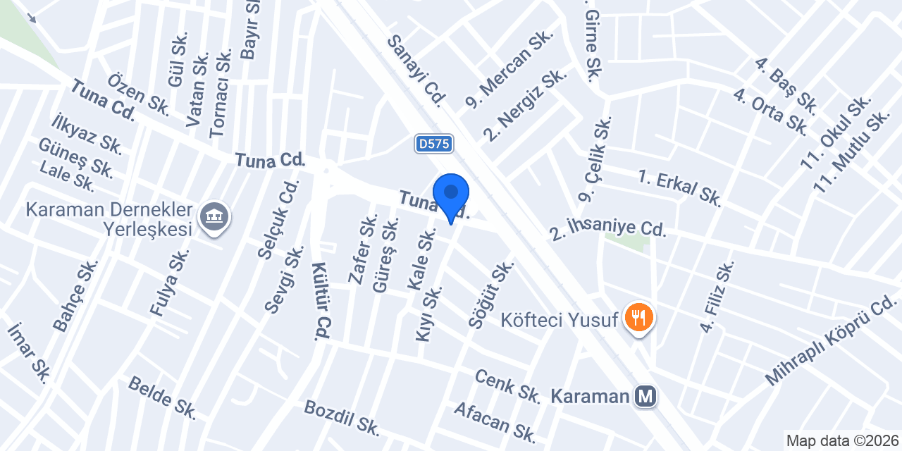MAPA Ofset konumu