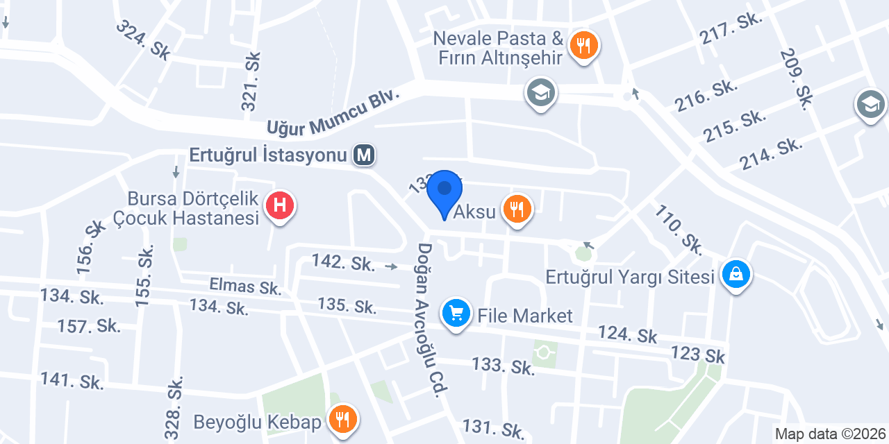 Çağdaş Eczanesi konumu
