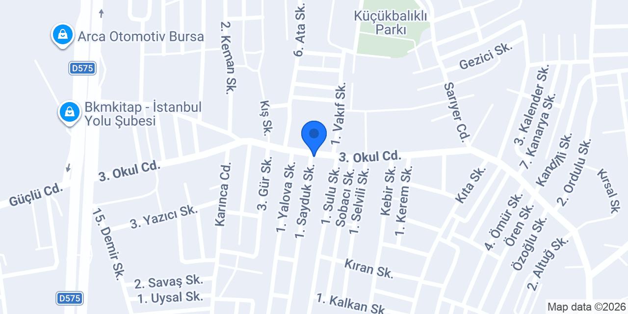 Çiçek Simit Fırını konumu
