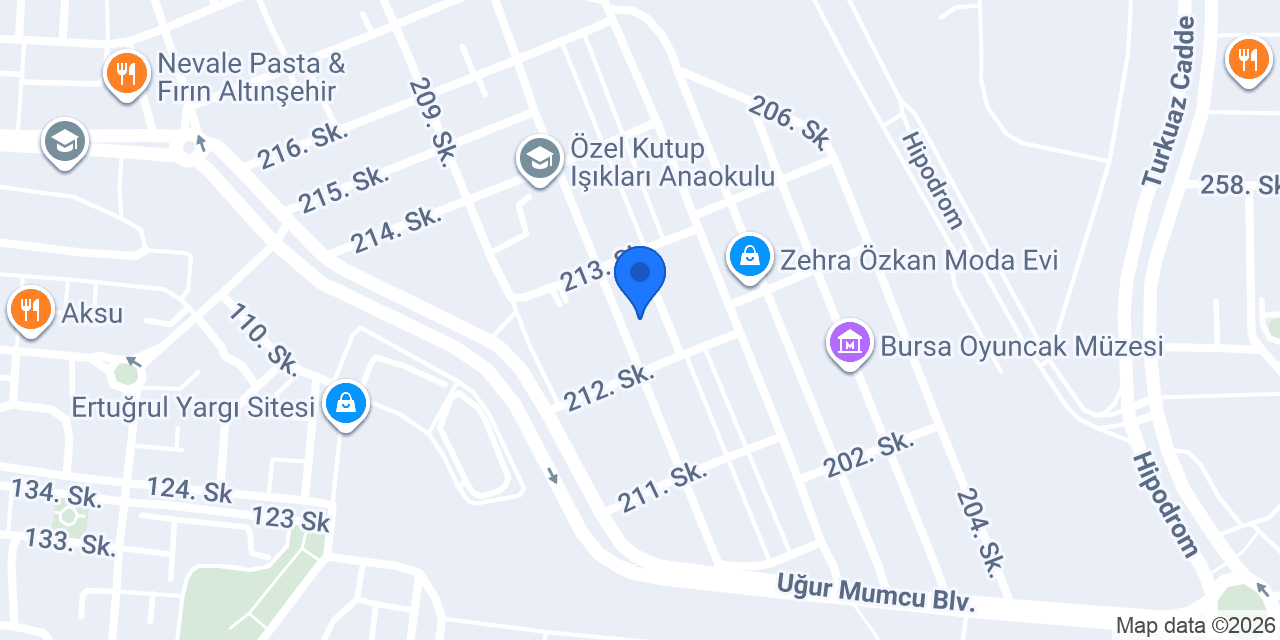 Muhsin Kapuci Mimarlık konumu
