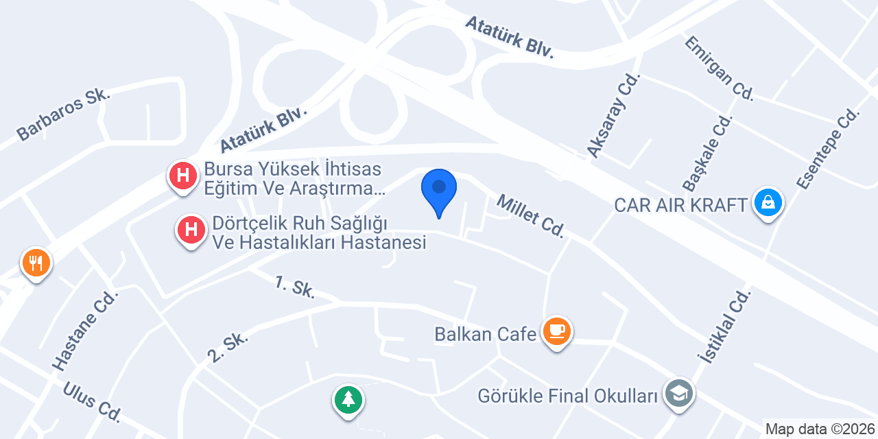 BESCAR OTOMOTİV konumu