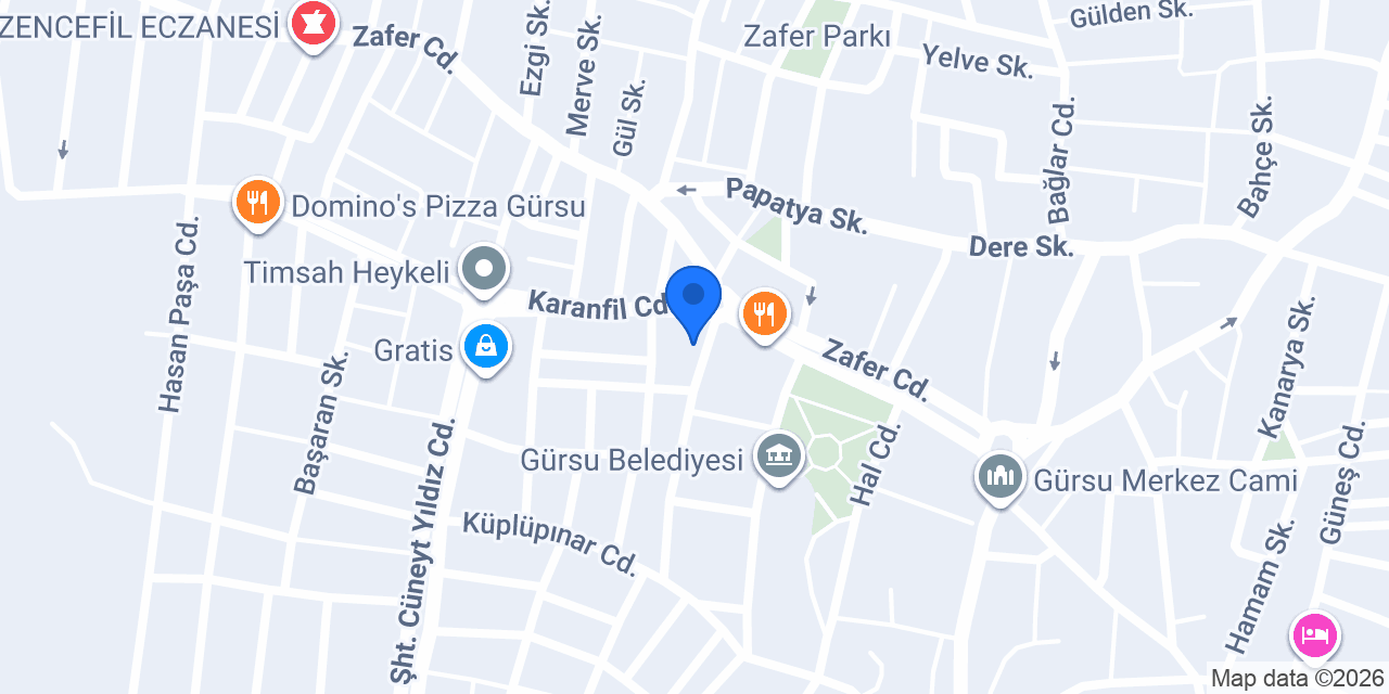 İdeal Yapı Market konumu