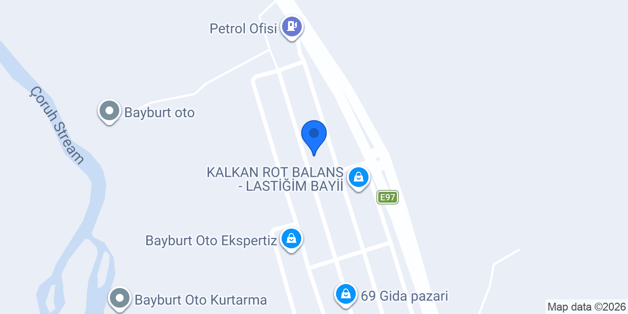Uğur Oto konumu