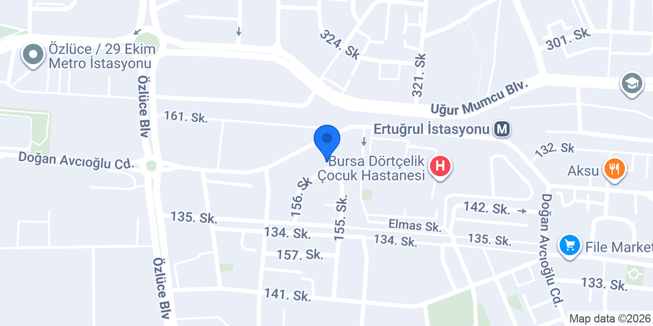 Özlüce Eczanesi konumu
