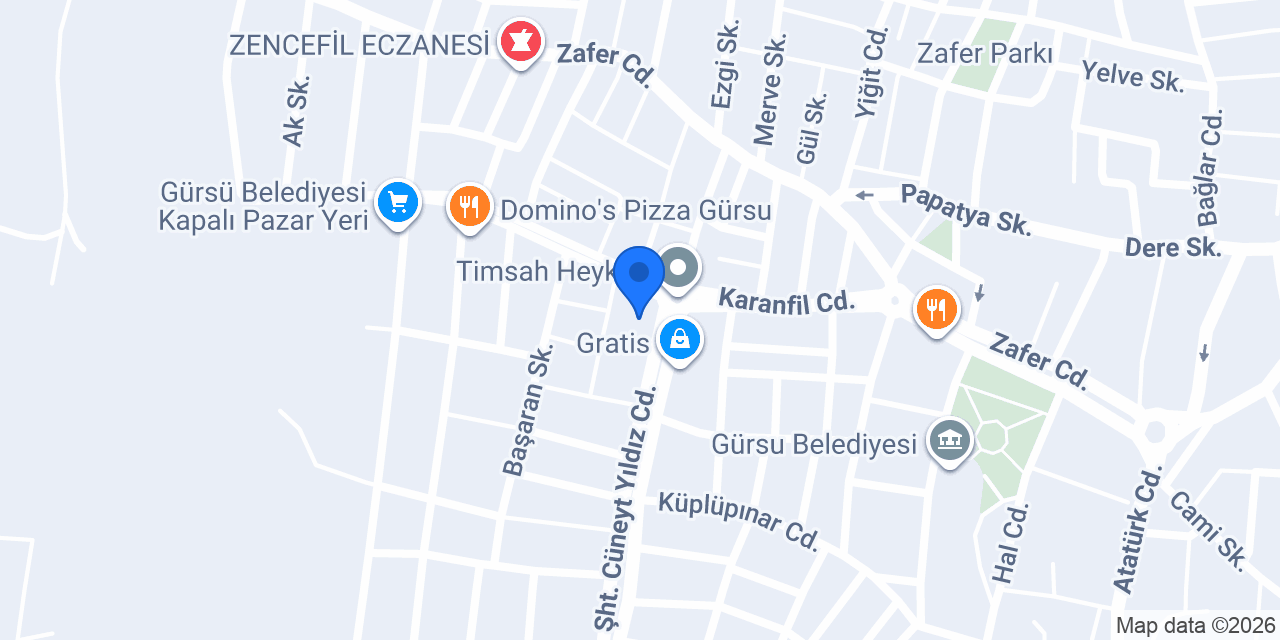 Karadeniz Pastanesi konumu