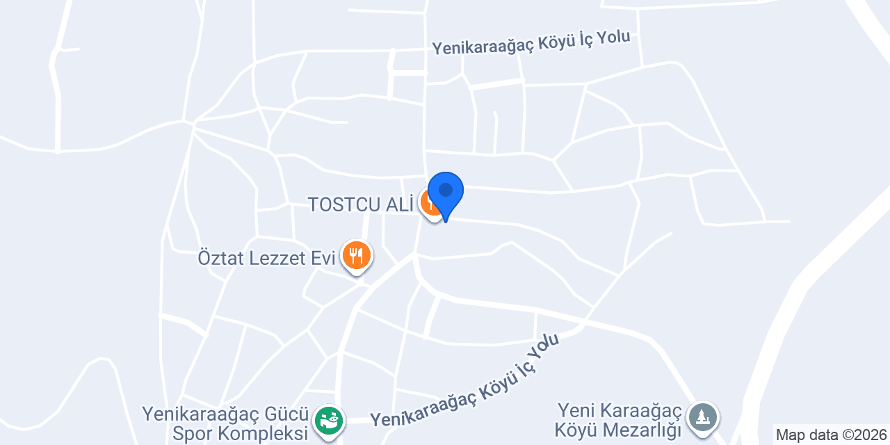 Yeni Karaağaç Nalbur Hırdavat ve Yapı Dekarasyon konumu