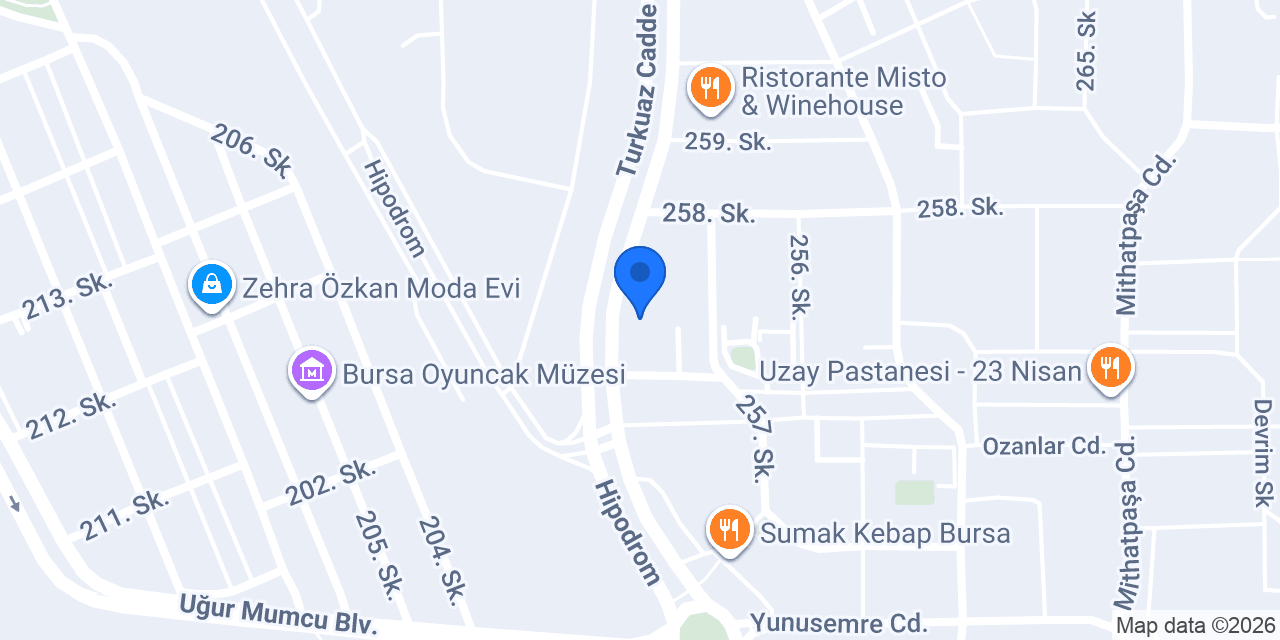 Bursa Civata konumu