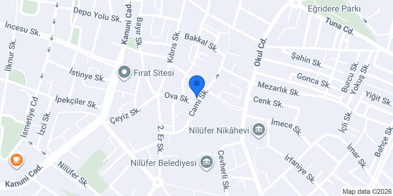 Bursa Diyetisyen Cemre Erkal konumu
