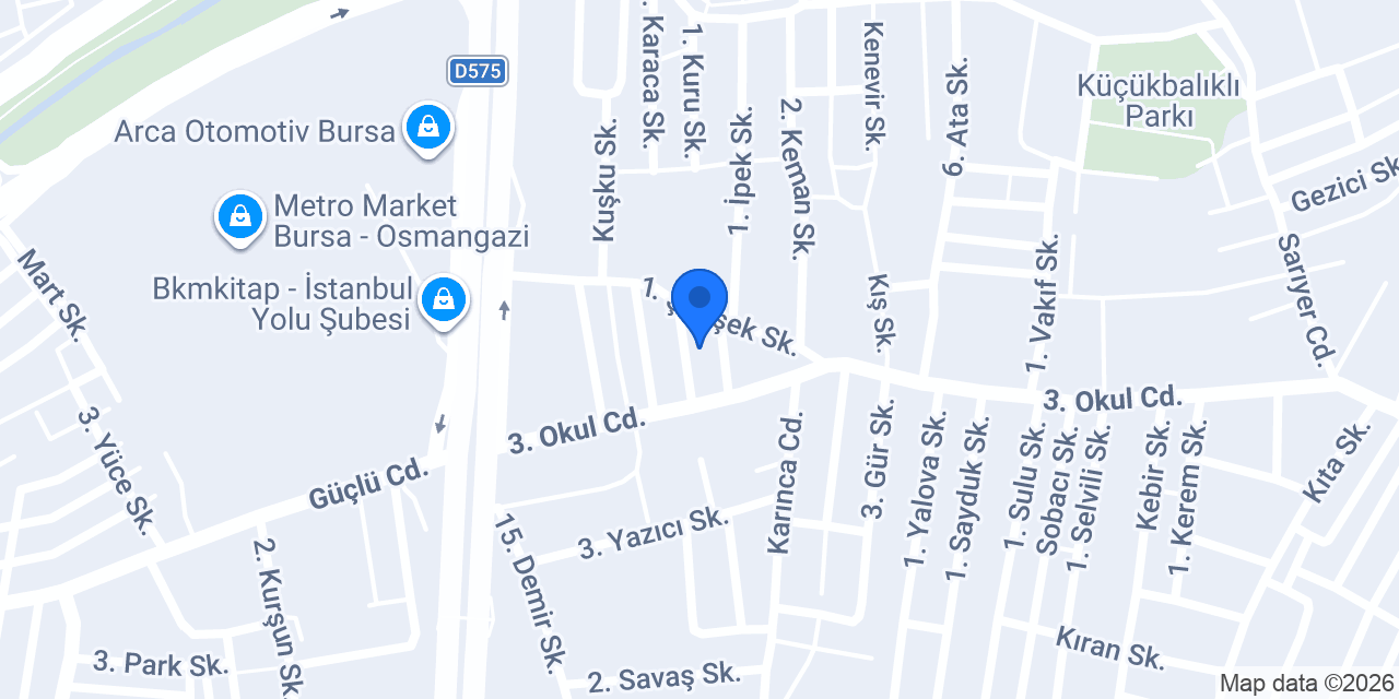 Mahmutoğlu Yapı konumu