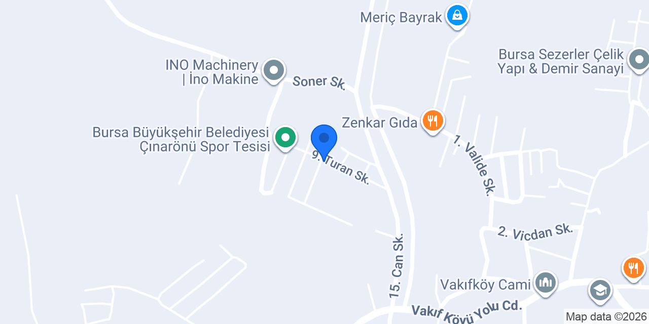 Menzil otomatik kapı sistemleri konumu