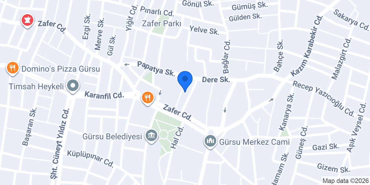 İmparator Mobilya Bursa konumu