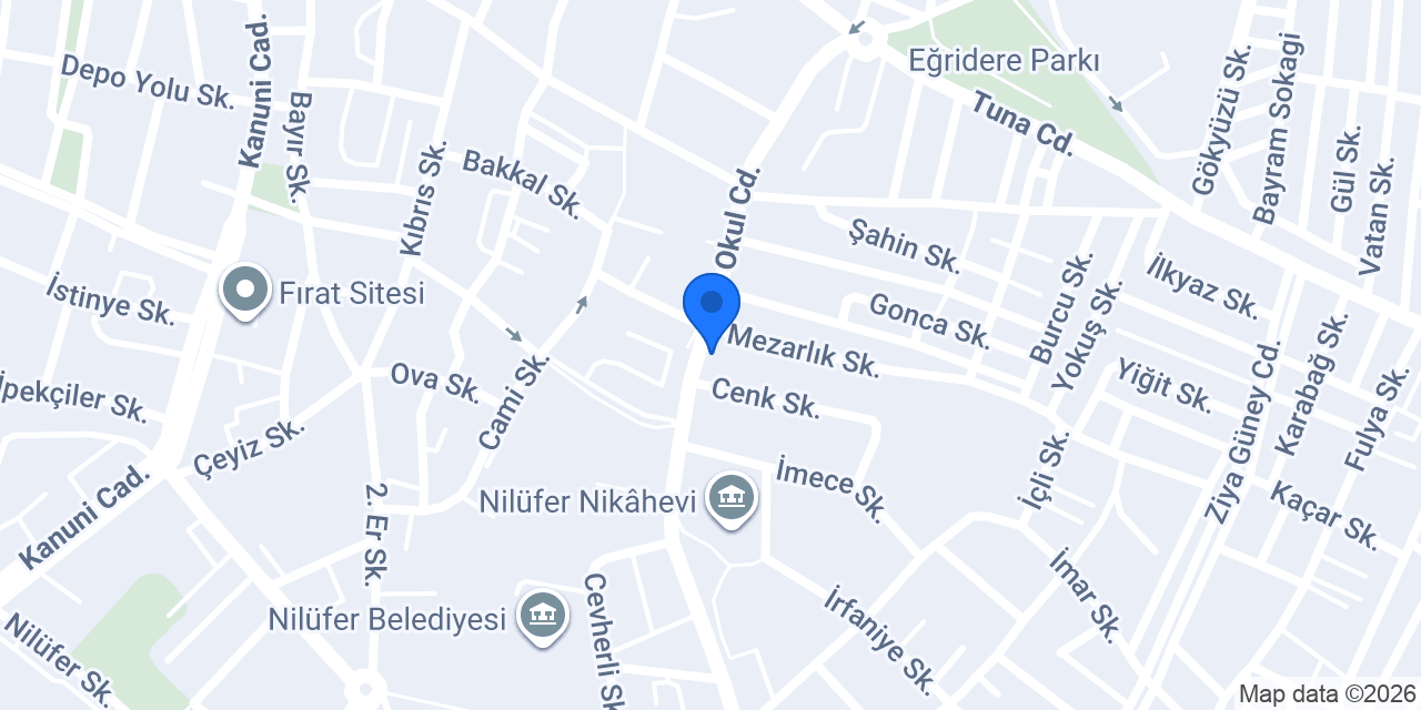 Nur Unlu Mamulleri konumu