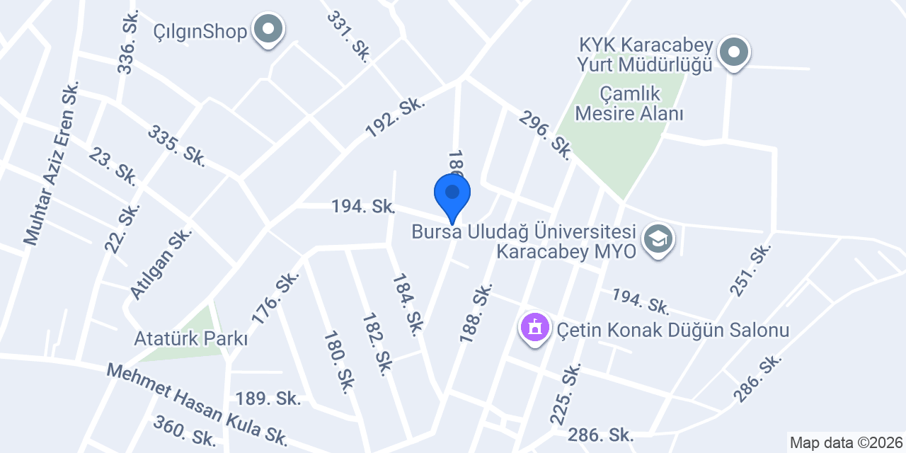 Tınaz Kardeşler Yapı konumu