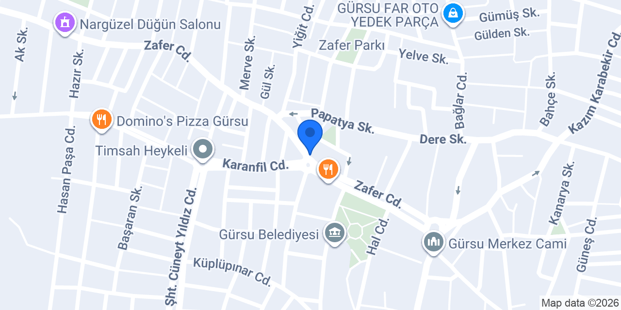 Yağmur Elektrik konumu