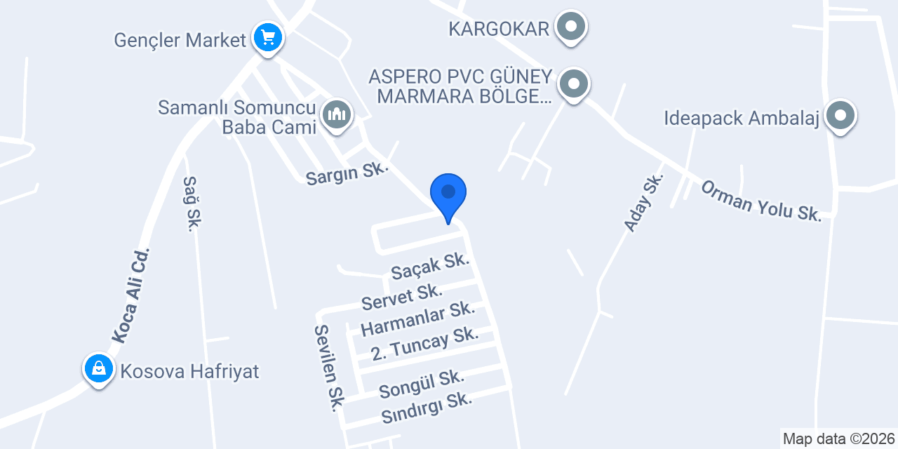 FicusPack Ambalaj Kutu ve Paketleme konumu
