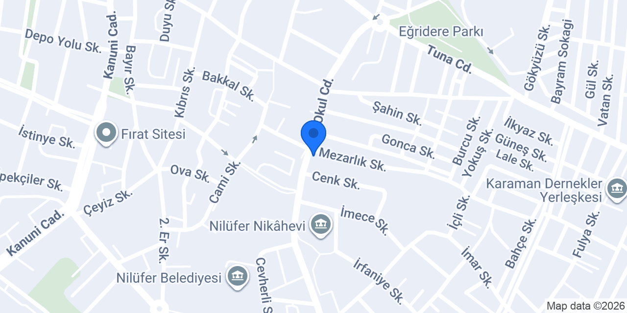 Toker Yapı Market konumu